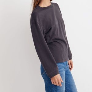 Madewell Supima® Cotton Essential Long-Sleeve Tee - S